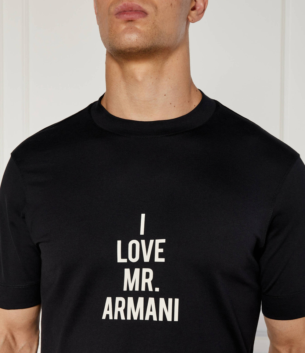 Футболка Emporio Armani - черный(6D1TC9 1JOCZ)