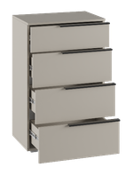 МС Заря Комод ЗК 800 ПВШ 800*916*403 (корпус лдсп кашемир, фасад лдсп кашемир)