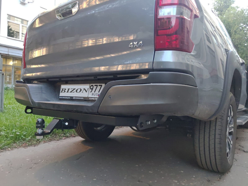 Фаркоп под квадрат для Changan Hunter Plus, c 2023 г., Бизон.FA 0420-E