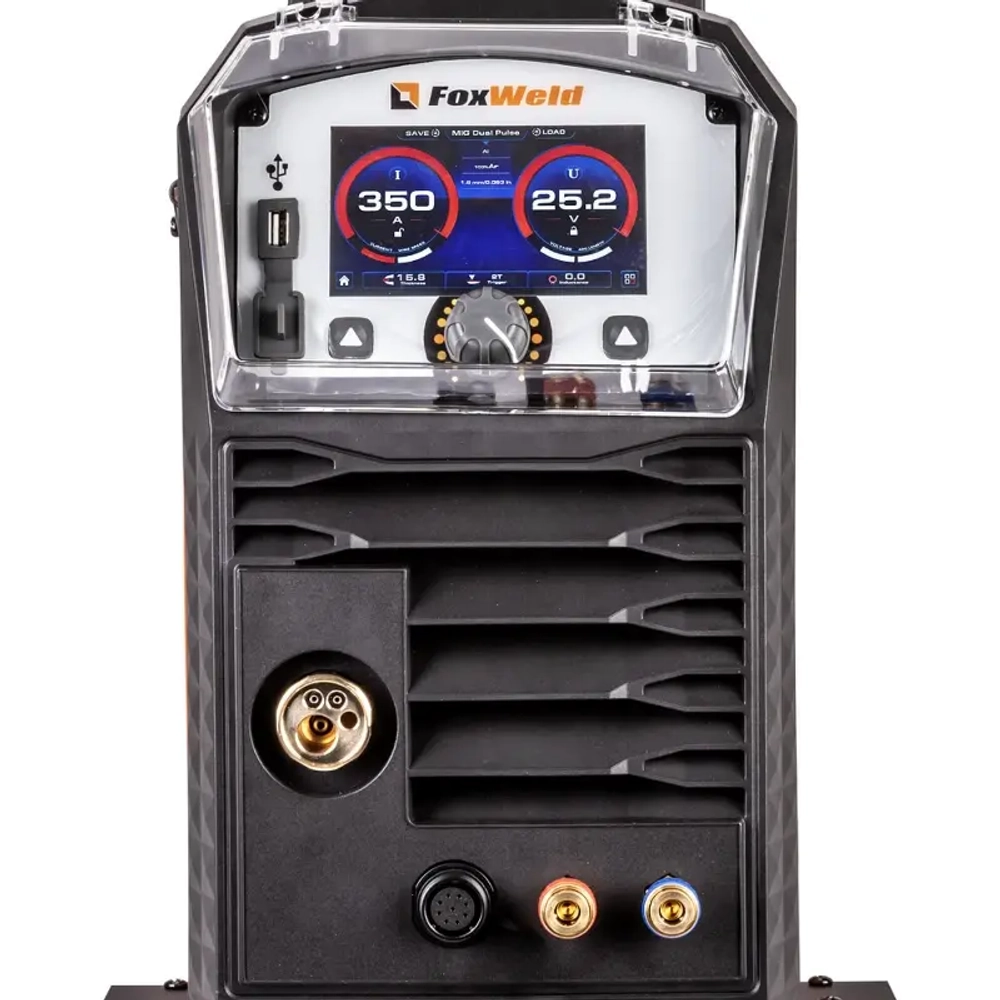 FoxWeld SAGGIO MIG 355 DP LCD сварочный полуавтомат 9310