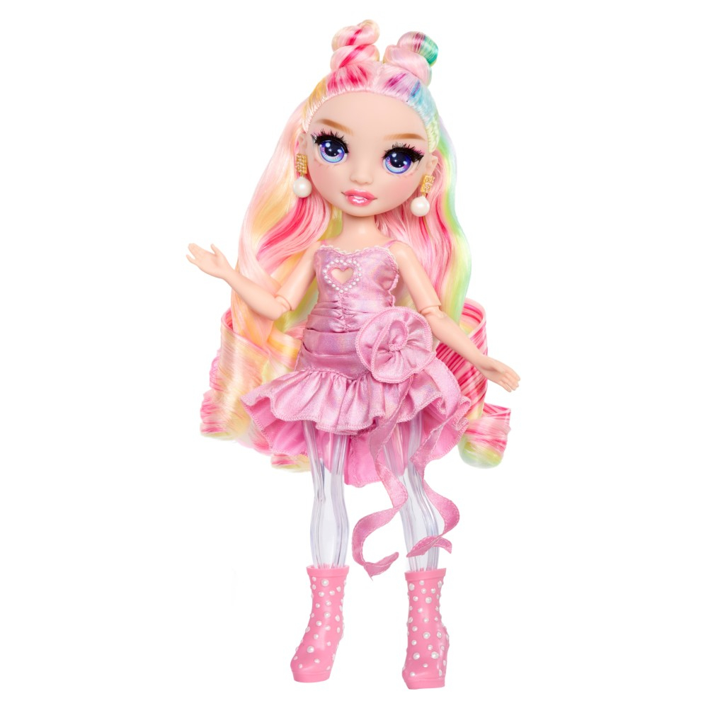 Rainbow High - Блестящая кукла BELLA (Розовая) Rainbow Shimmers with Slime 122401