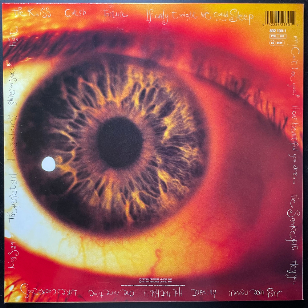 The Cure ‎– Kiss Me Kiss Me Kiss Me 2LP (Германия 1987г.)