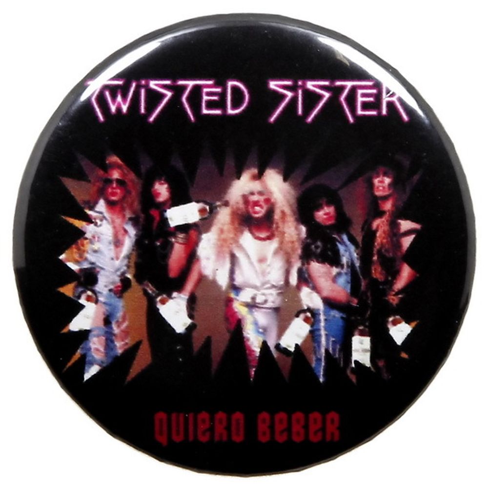 Значок Twisted Sister 36 мм (245)