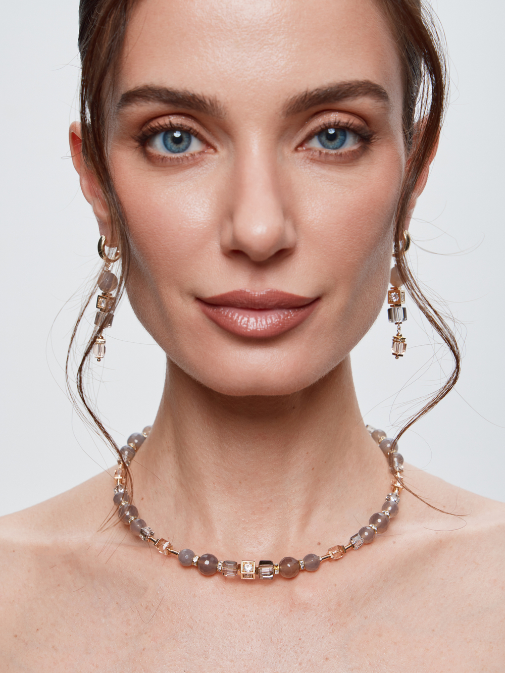 91004076 Серьги Selena Pearls