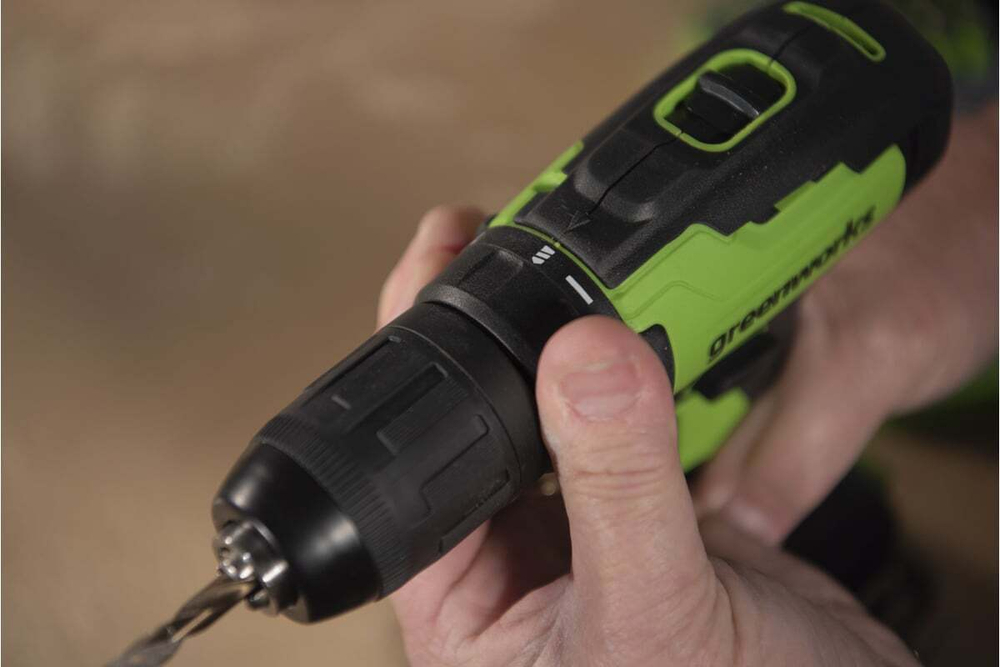 Дрель аккумуляторная GREENWORKS GD24DD35 24 V без акк и з/у   3704007