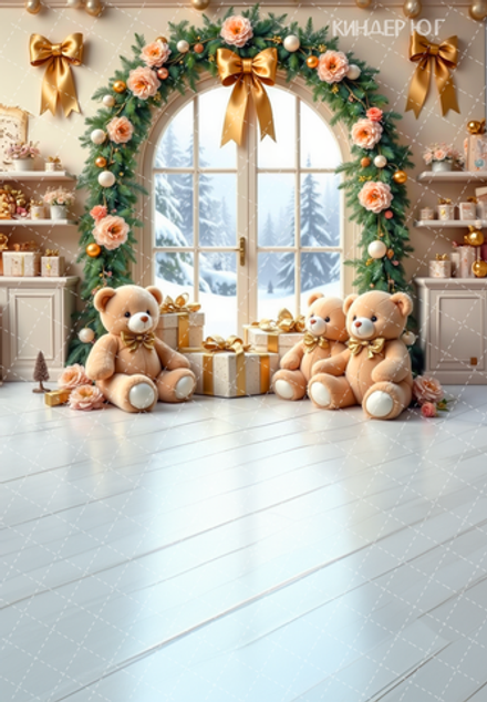 Фотофон "Мишки" арт. ФФ907-45