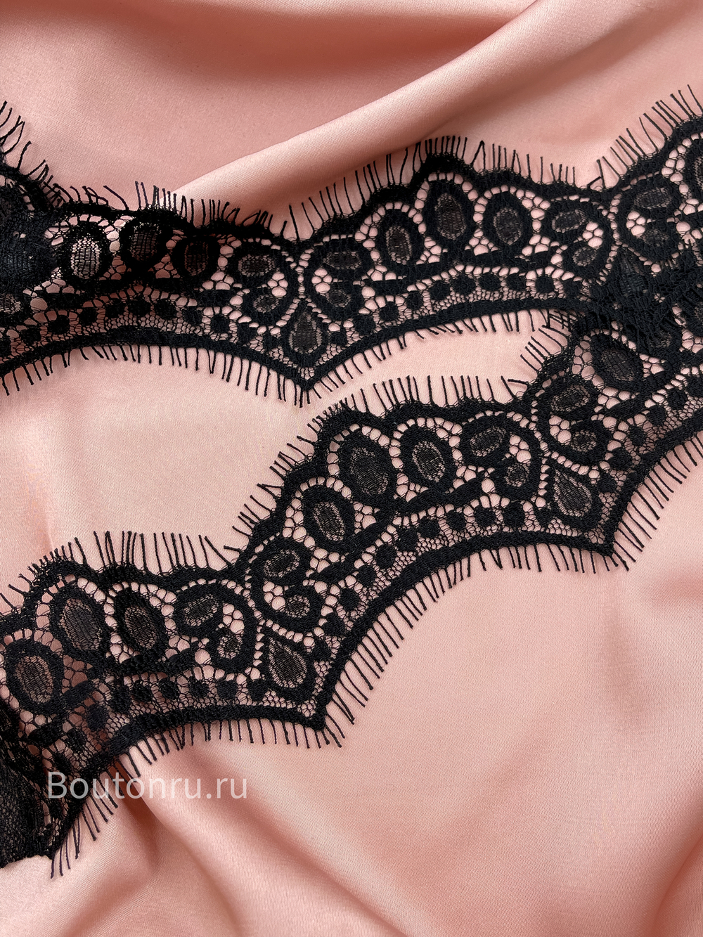 кружево черное