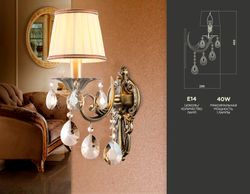Ambrella Настенный светильник с абажуром и хрусталем Traditional TR4578