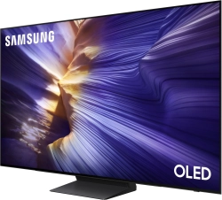 Телевизор OLED Samsung 77" QE77S90FAEXRU Series 9 черный графит 4K Ultra HD 120Hz DVB-T2 DVB-C DVB-S2 USB WiFi Smart TV