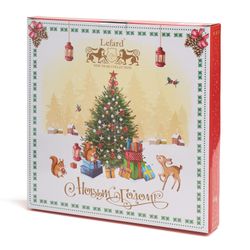 НАБОР ТАРЕЛОК ОБЕДЕННЫХ LEFARD "ЕЛКА" 2 ШТ. 27 СМ (КОР=9НАБ.)