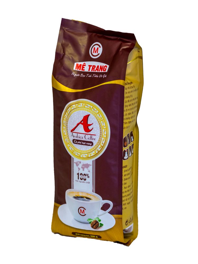 Кофе Me Trang Arabica зерновой 500 гр, 2 шт