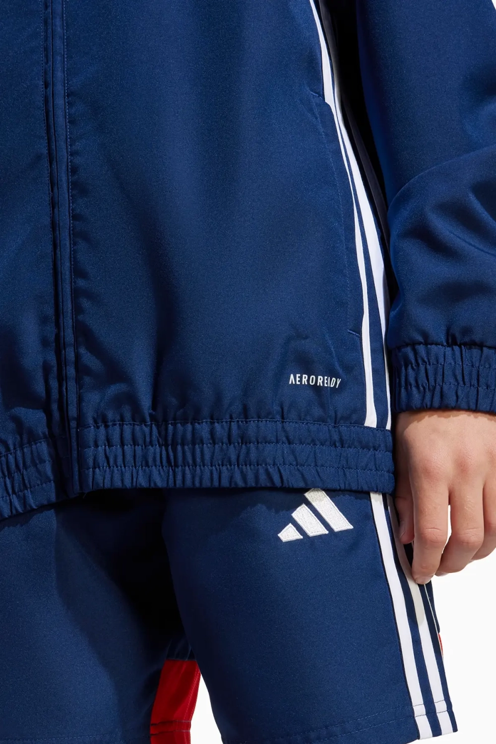 Кофта adidas Tiro 25 Essentials Woven Junior - темно-синий