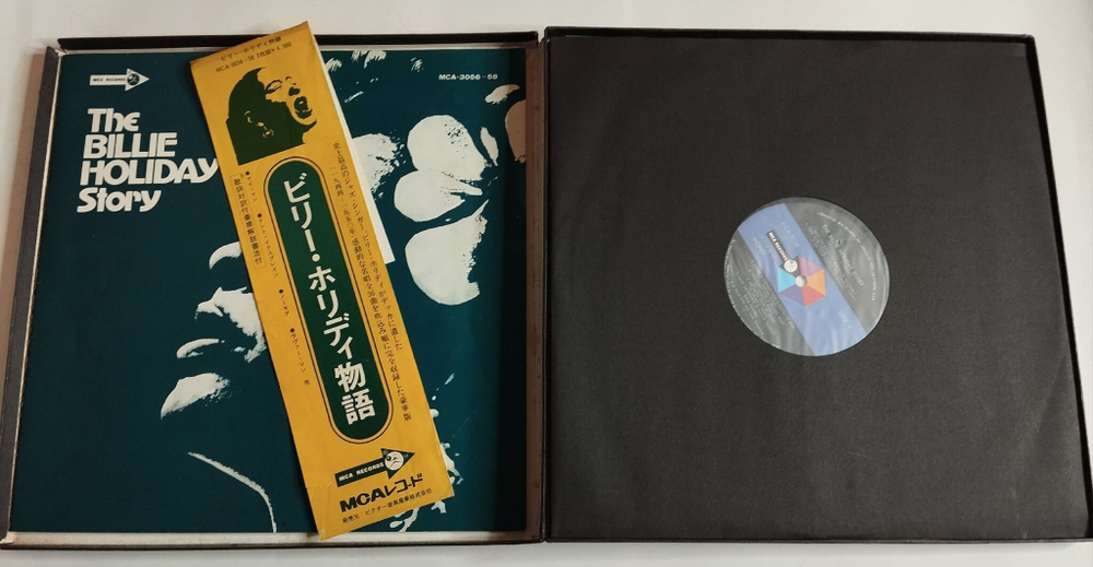 Винтажная виниловая пластинка LP The Billie Holiday Story (Japan 1973) 3LP BOX