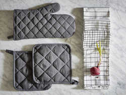 IKEA RINNIG  (ИКЕА РИННИГ)  -  Подстилка, серая, 21x21 см