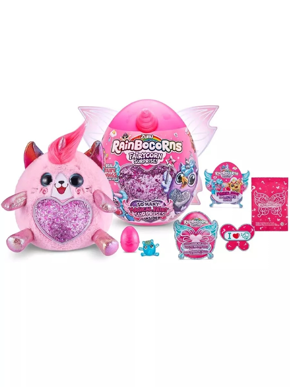 Мягкая игрушка сюрприз яйцо Rainbocorns Fairycorn Kitty