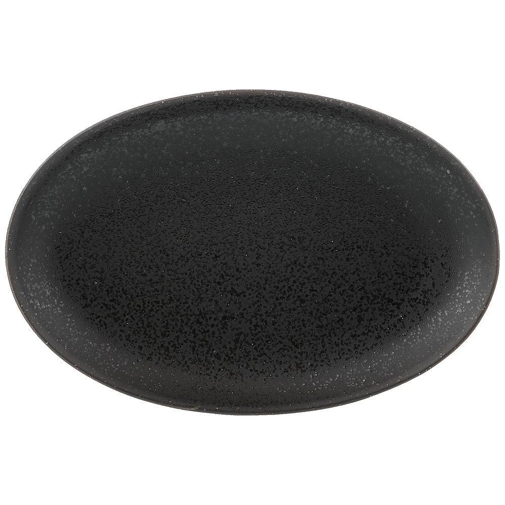 БЛЮДО ОВАЛЬНОЕ BRONCO "MIDNIGHT" 25,5*16 СМ (МАЛ=4ШТ/КОР=36ШТ.)