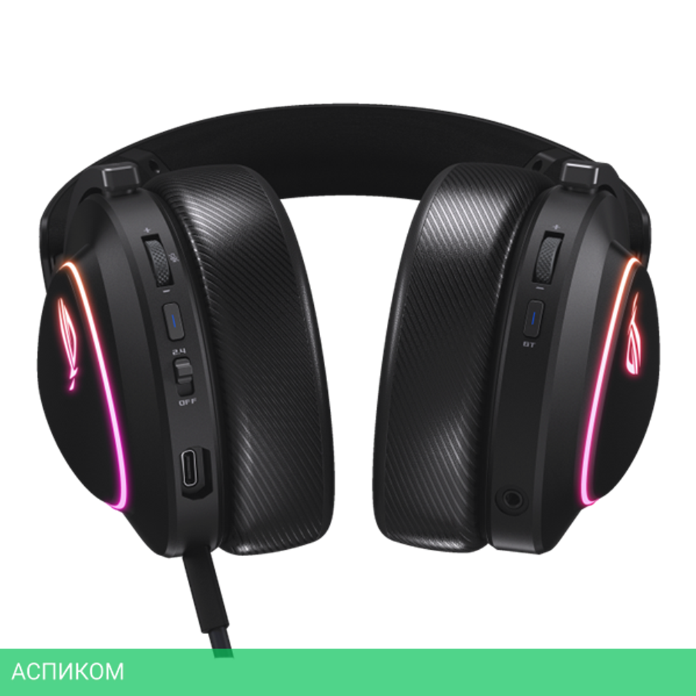 Гарнитура ASUS ROG Delta II Black (90YH03W0-BHUA00)