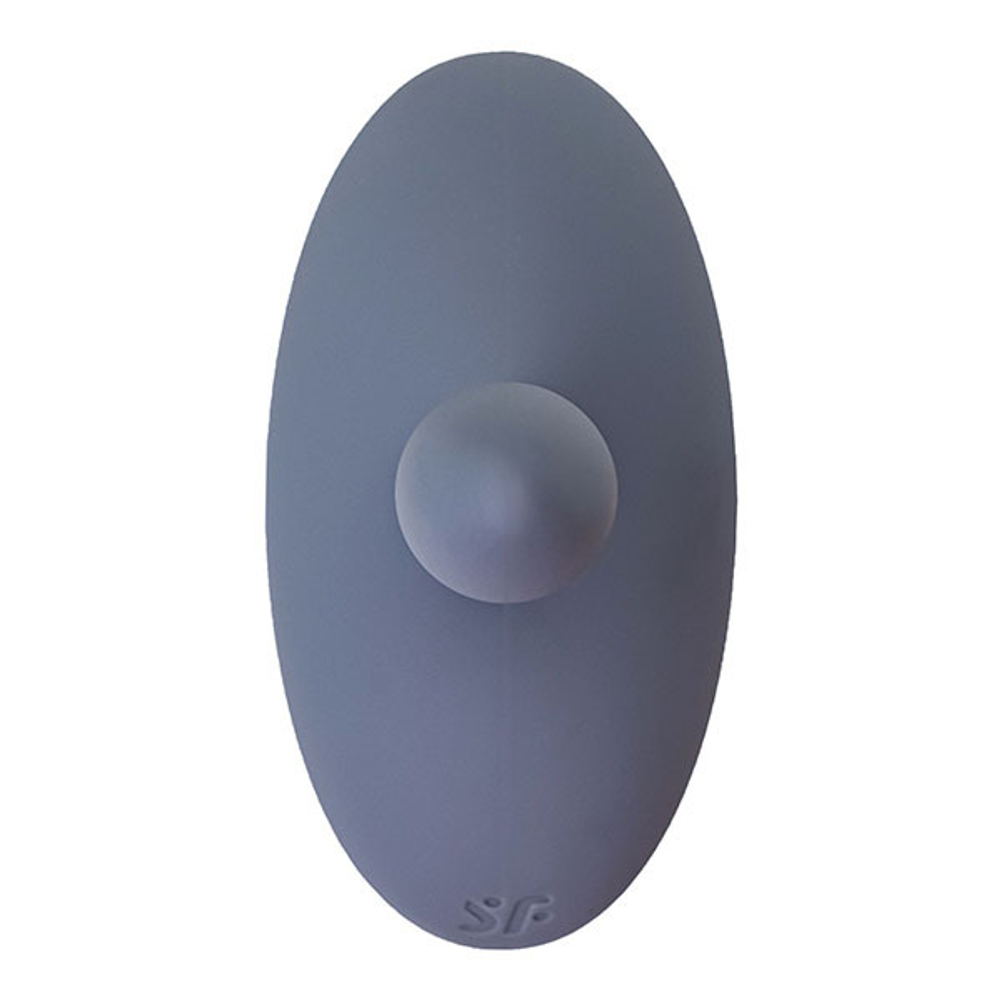 Серая анальная вибровтулка 7,8см Satisfyer Booty Absolute Beginners 4