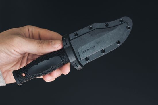 Нож Cold Steel 39LSAB Mini Leatherneck Clip Point