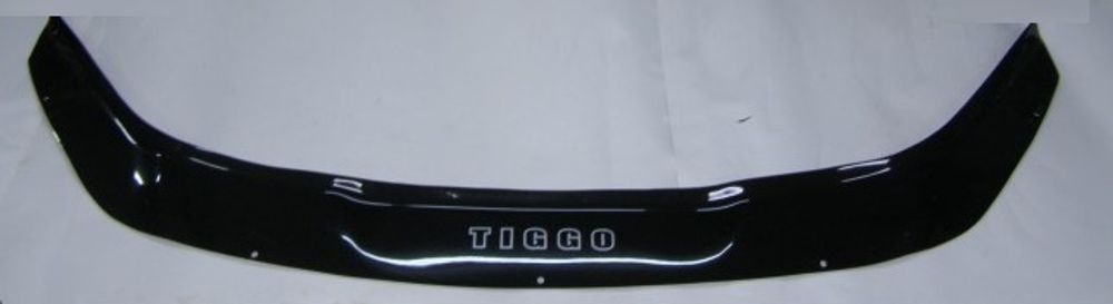 Дефлектор капота Chery Tiggo T11 с 2011 г. рестайлинг (VIP Tuning)