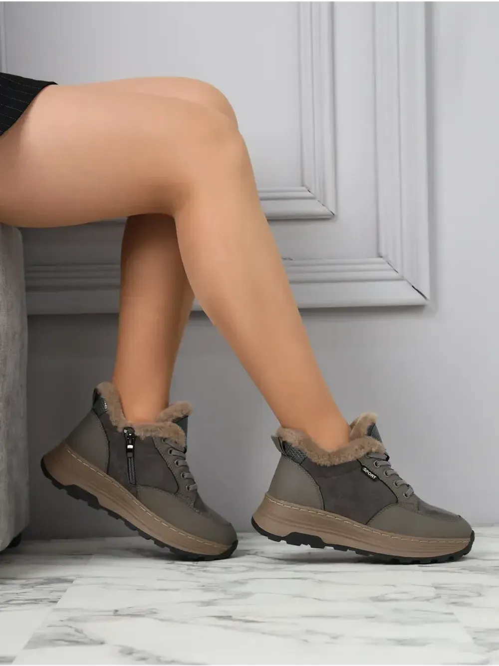 Кроссовки зимние