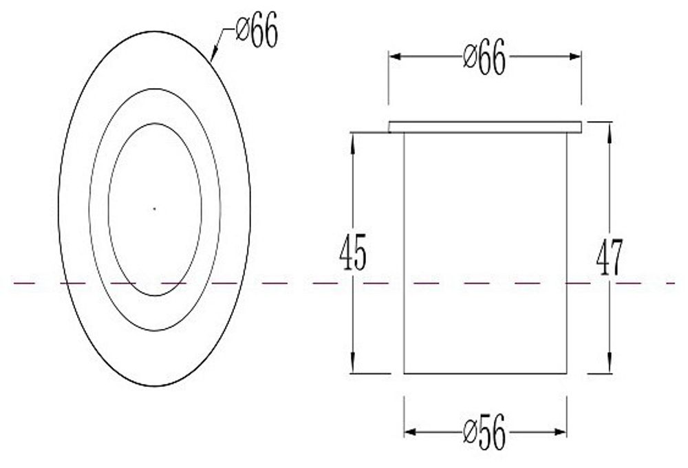 Встраиваемый в дорогу светильник Maytoni Limo O037-L3B3K