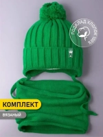 Шапка для девочек осенняя и снуд