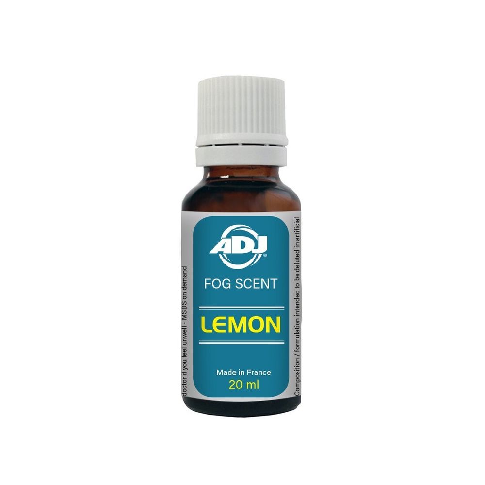 ADJ Fog Scent Lemon 20ML - Scented Essence for Fog Machine