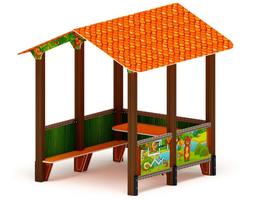 Домик большой 2 (полянка) МФ 10.01.08-04