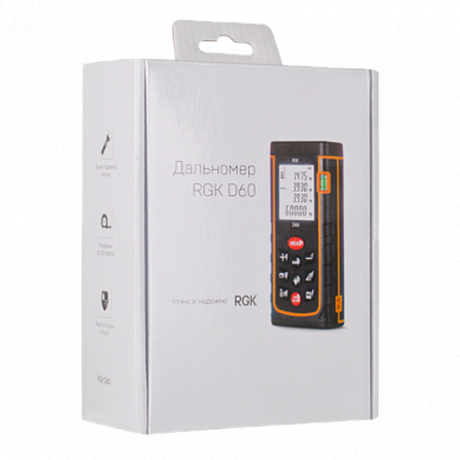 Лазерный дальномер RGK D60