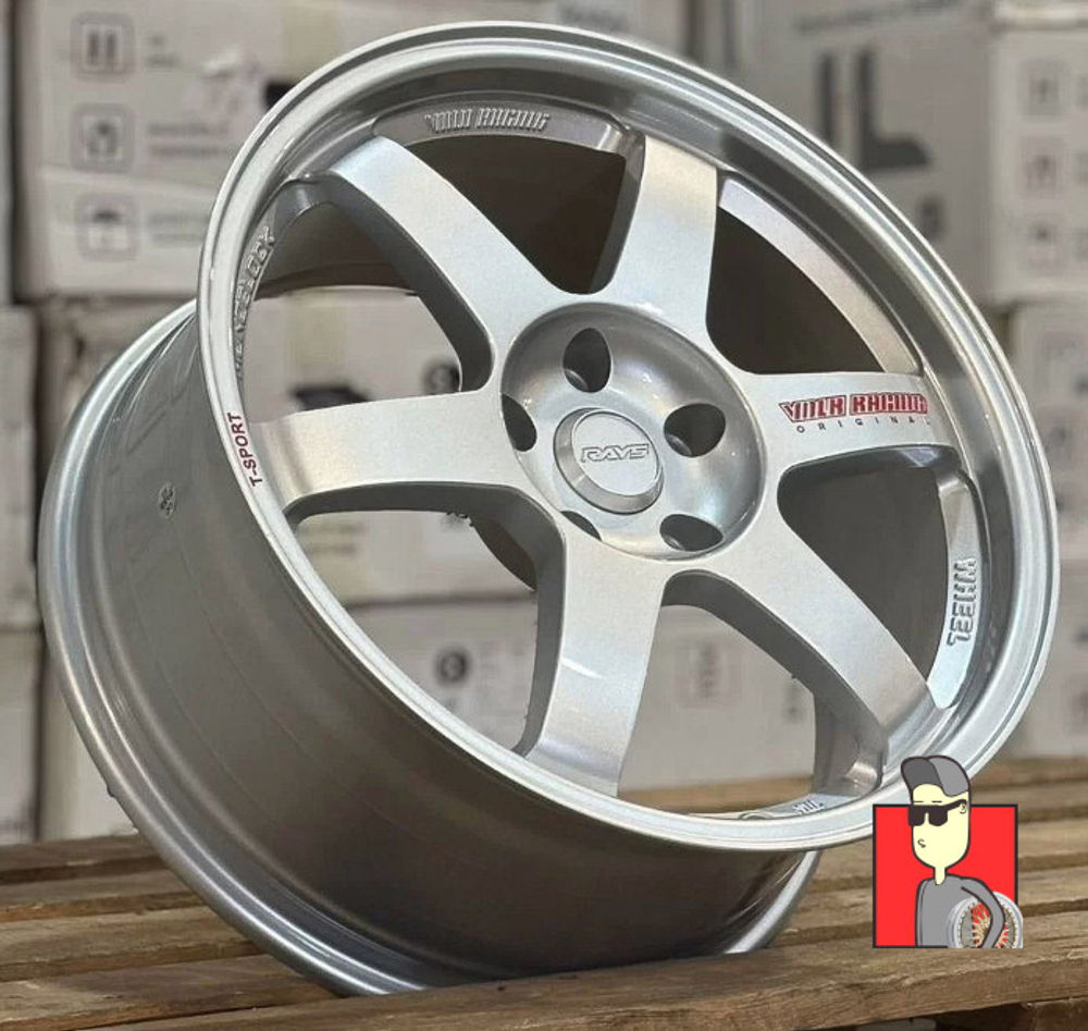 Комплект дисков Rays TE37 18x8.5 et35 5x114.3