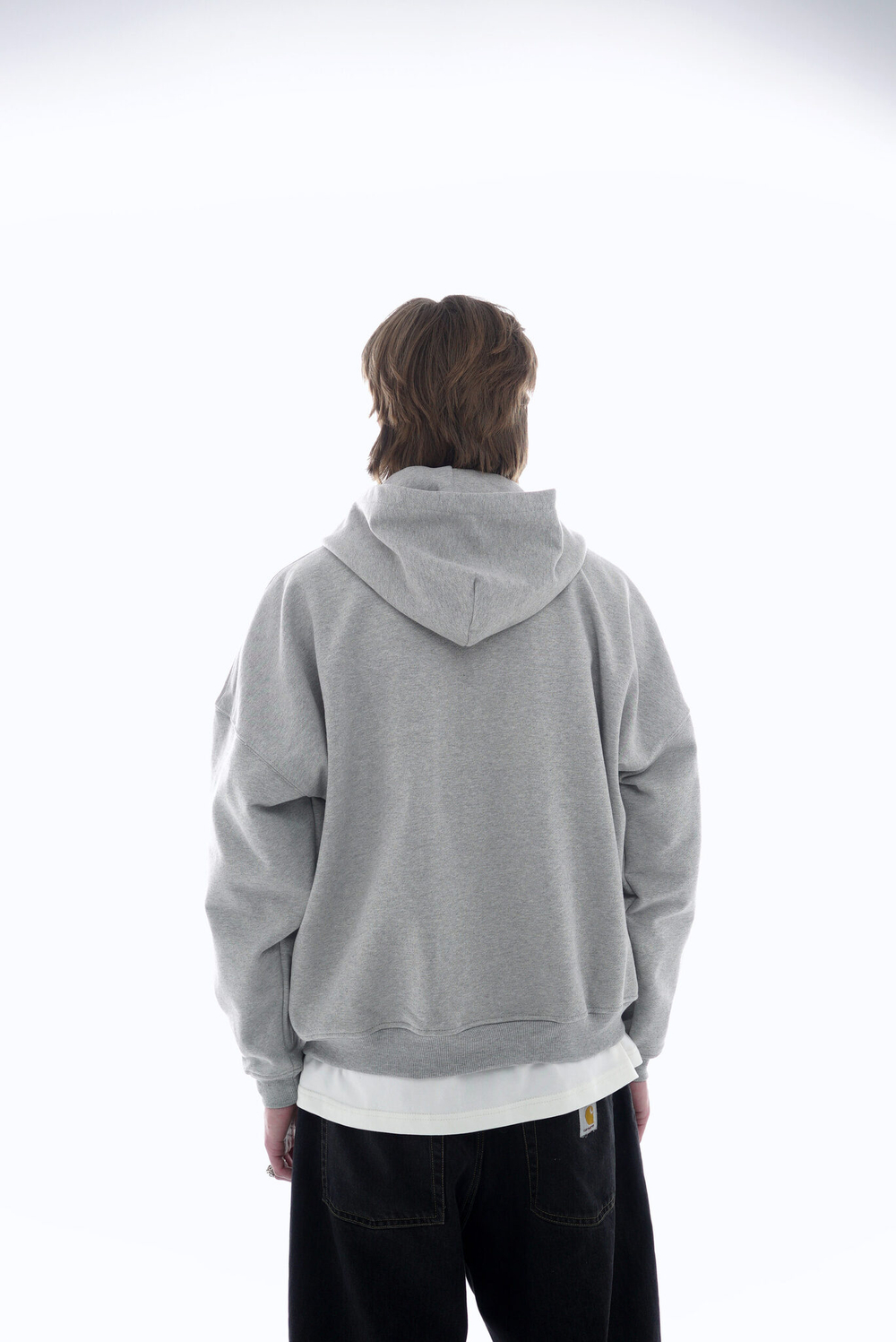Худи UNIFORM Heavy Zip unf., Серый