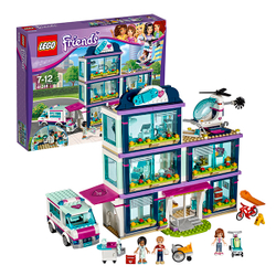 LEGO Friends: Клиника Хартлейк-сити 41318 — Heartlake Hospital — Лего Френдз Друзья Подружки