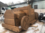 Деревянный игровой модуль Автомобиль