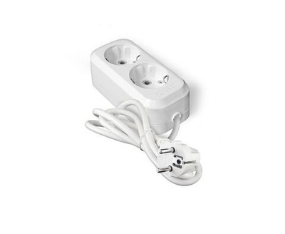 Удлинитель 2х3м с заземл. 10А IP20 У10-553 ПВС 3х0.75 UNIVersal 553-03