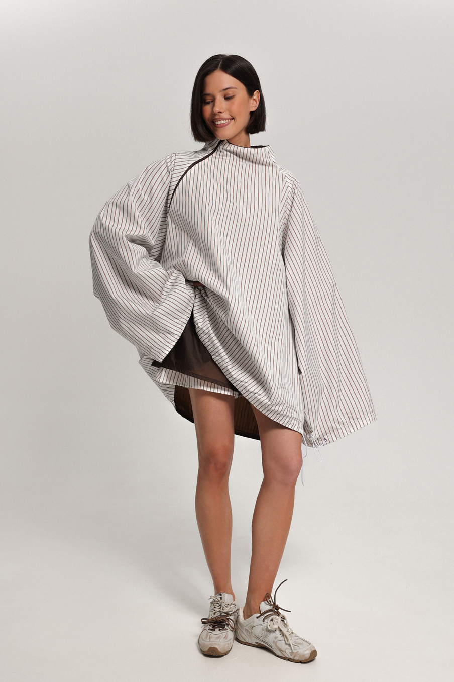 Анорак двусторонний из плащевки