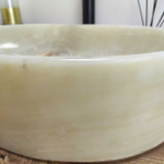 Каменная раковина из оникса Oval Green Big OY-00809 (60*40*15см)