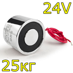 Электромагнит LS-P34/25 -25KG/24V