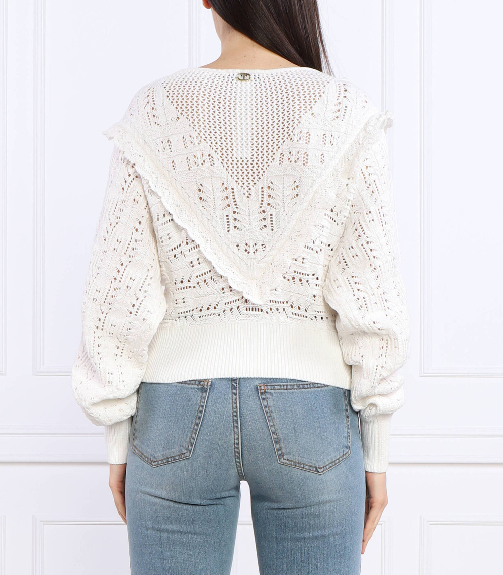 свитер TWINSET - белый(231TP3530)