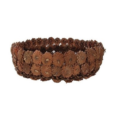 Чаша из шишек 50 см