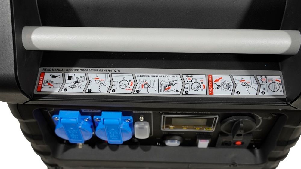 Генератор инверторный Loncin LC4500i - [3,5 кВт / 220V]