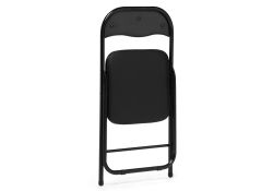 Стул на металлокаркасе Fold 1 складной black / black
