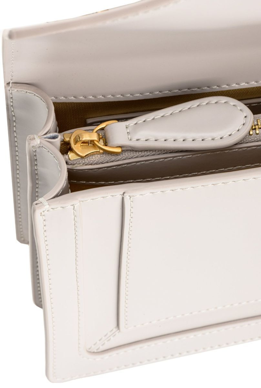 MINI DOUBLE P BAG ICON CLASSIQUE - creme