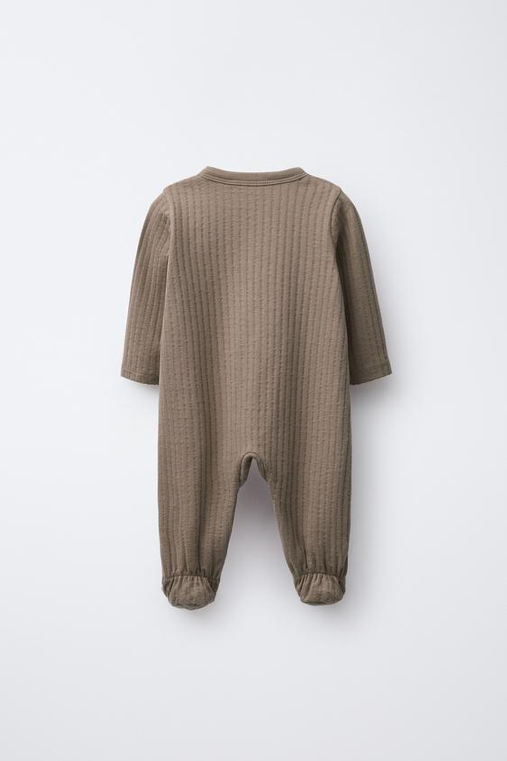 ZARA КОМБИНЕЗОН ПРЯМОГО КРОЯ, КОРИЧНЕВЫЙ