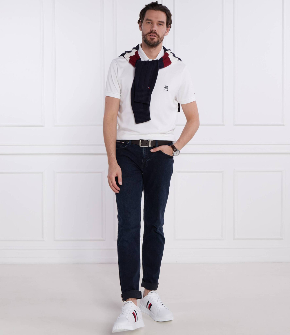 Поло Tommy Hilfiger - белый(MW0MW33579)