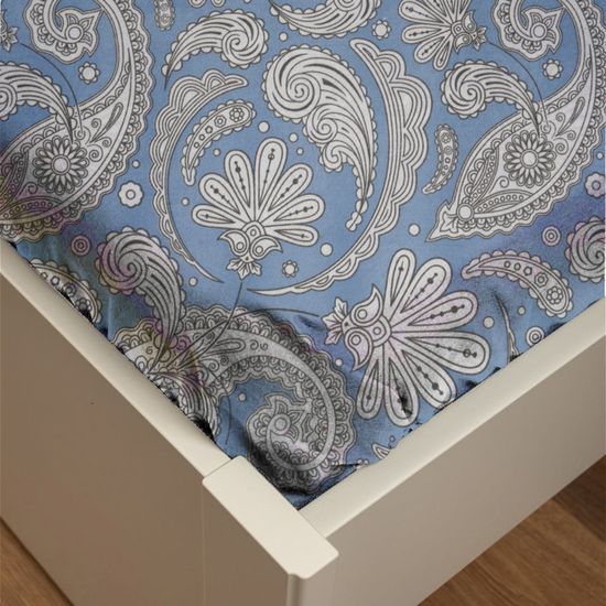 КПБ Ясмин  , 1.5 спальный, 70х70, простыня 120х200х30. DOMTEKC