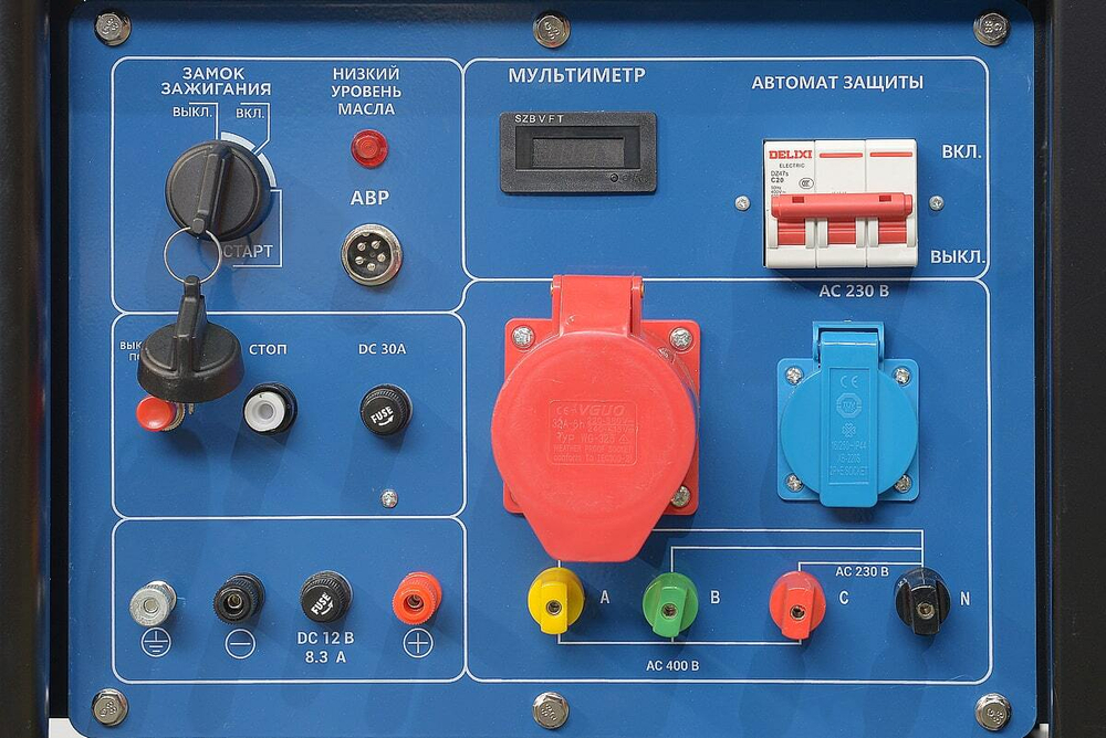 Дизель генератор TSS SDG 10000EH3A