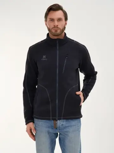 Толстовка без капюшона на молнии