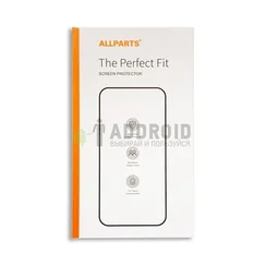Стекло под переклейку для Xiaomi Poco M3 (Black) (2шт)