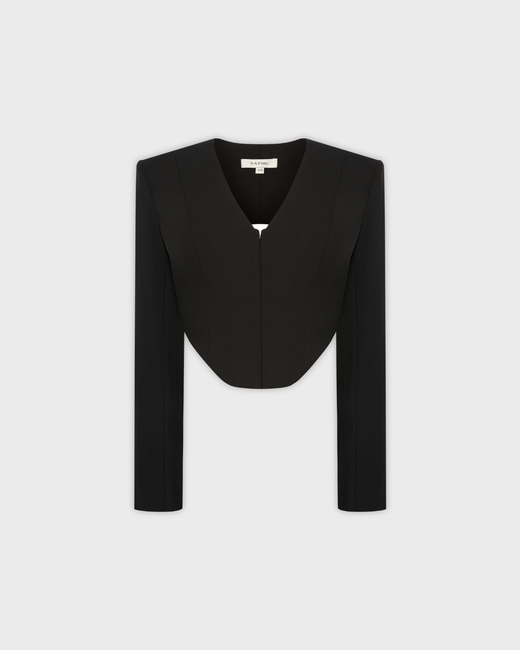 Жакет с открытой спиной